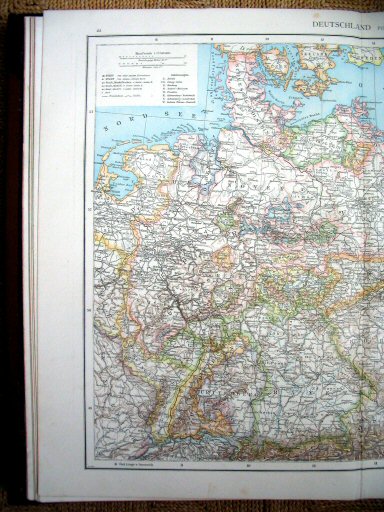 Andree's Handatlas 1881
22.23. Deutschland, politisch.