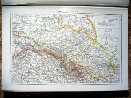 Andree's Handatlas 1881
33. Provinz Schlesien.