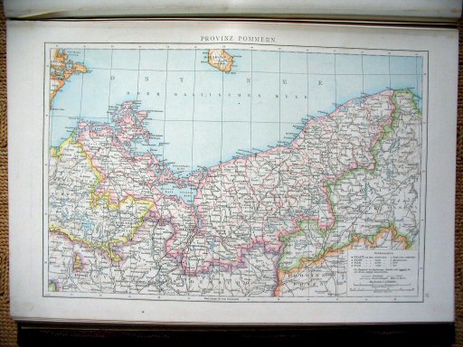 Andree's Handatlas 1881
37. Provinz Pommern.