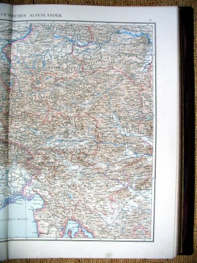 Andree's Handatlas 1881
42.43. Die Österreichischen Alpenländer.