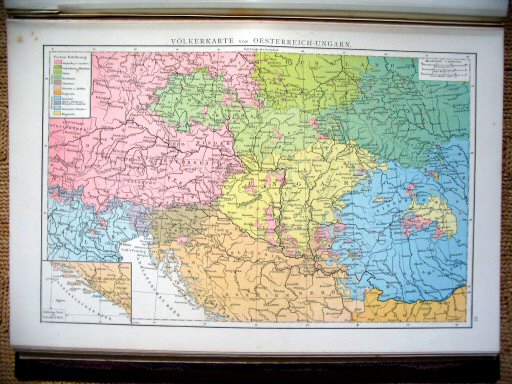 Andree's Handatlas 1881
45. Völkerkarte von Österreich-Ungarn.