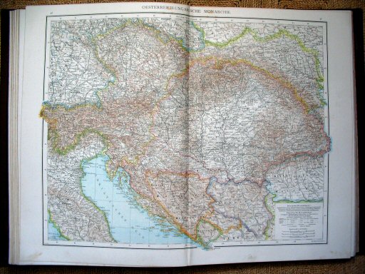 Andree's Handatlas 1881
46.47. Österreichisch-Ungarische Monarchie.