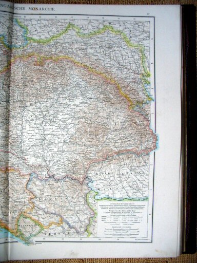 Andree's Handatlas 1881
46.47. Österreichisch-Ungarische Monarchie.