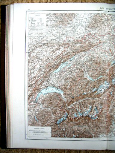 Andree's Handatlas 1881
50.51. Die Schweiz.