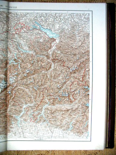 Andree's Handatlas 1881
50.51. Die Schweiz.