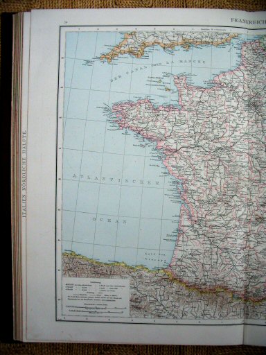 Andree's Handatlas 1881
54.55. Frankreich.