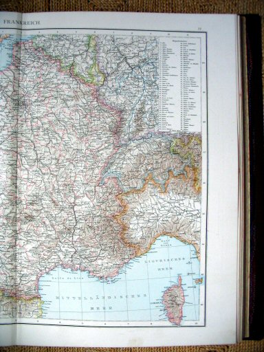 Andree's Handatlas 1881
54.55. Frankreich.