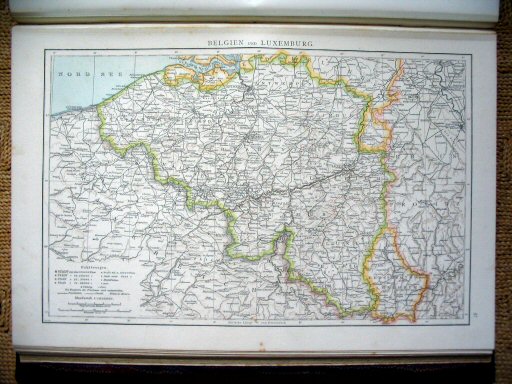 Andree's Handatlas 1881
57. Belgien und Luxemburg.