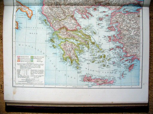 Andree's Handatlas 1881
62.63. Balkanhalbinsel.