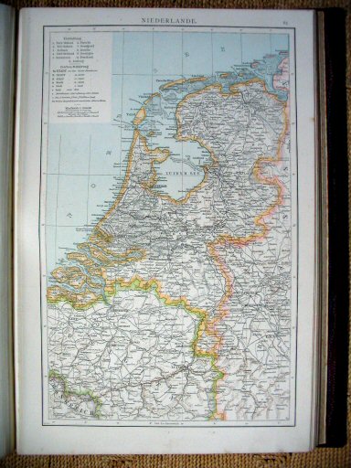 Andree's Handatlas 1881
65. Niederlande.