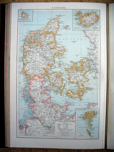 Andree's Handatlas 1881
68. Dänemark.