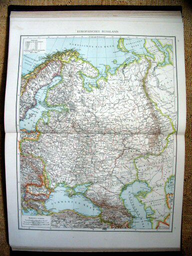 Andree's Handatlas 1881
70.71. Europäisches Russland.