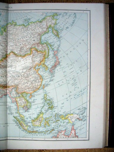 Andree's Handatlas 1881
74.75. Asien.