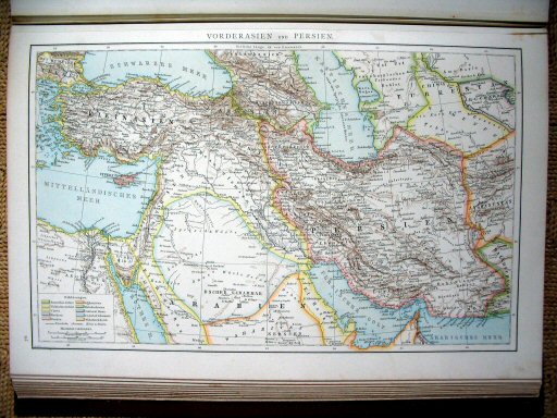 Andree's Handatlas 1881
76. Vorderasien und Persien.