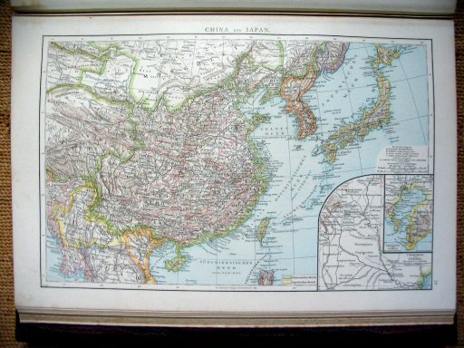 Andree's Handatlas 1881
77. China und Japan.