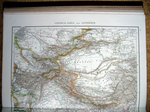 Andree's Handatlas 1881
78.79. Centralasien und Ostindien.
