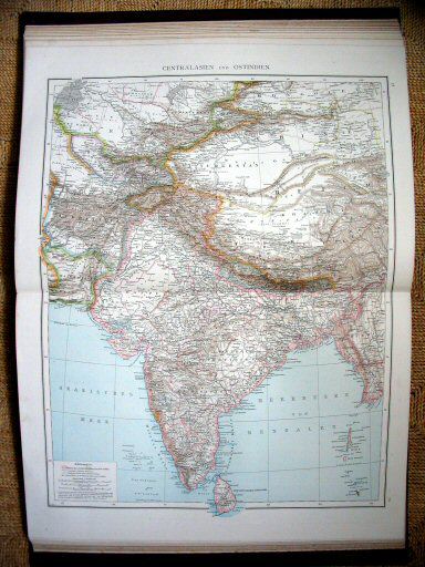 Andree's Handatlas 1881
78.79. Centralasien und Ostindien.