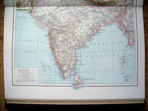 Andree's Handatlas 1881
78.79. Centralasien und Ostindien.