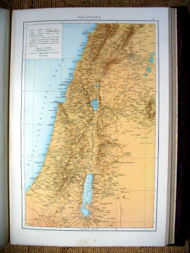 Andree's Handatlas 1881
81. Palästina.