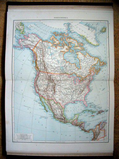 Andree's Handatlas 1881
82.83. Nordamerika.