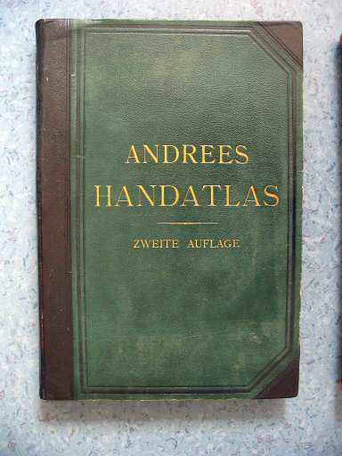 Andrees Handatlas 1887
Voorkant band