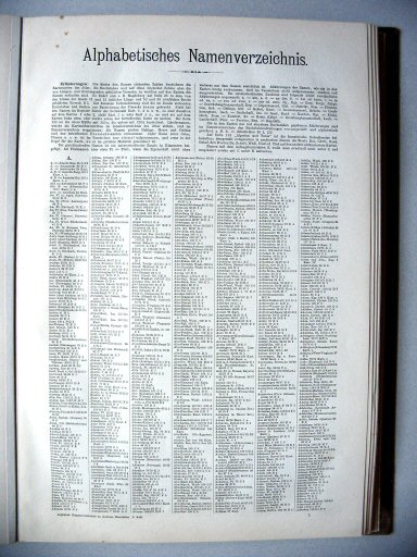 Andrees Handatlas 1887
Register / Index