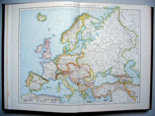 Andrees Handatlas 1887
14.15. Europa, politische Übersicht.