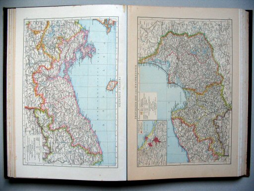 Andrees Handatlas 1887
32. Provinz Pommern.
33. Provinzen Ost- und Westpreussen.