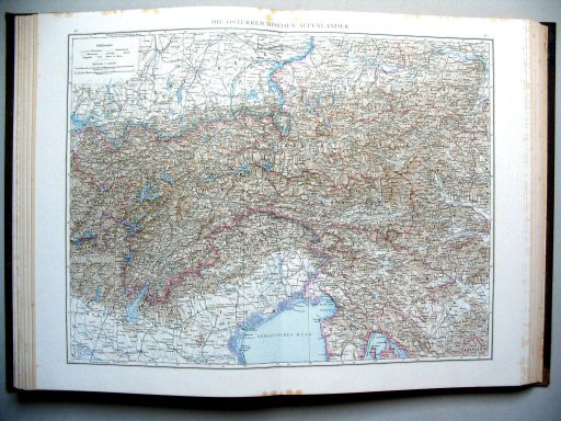 Andrees Handatlas 1887
46.47. Die österreichischen Alpenländer.