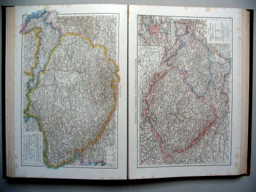 Andrees Handatlas 1887
48. Ungarn.
49. Böhmen, Mähren und Österr.-Schlesien.