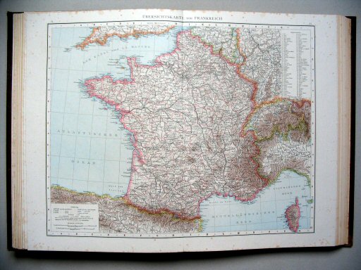 Andrees Handatlas 1887
54.55. Frankreich.