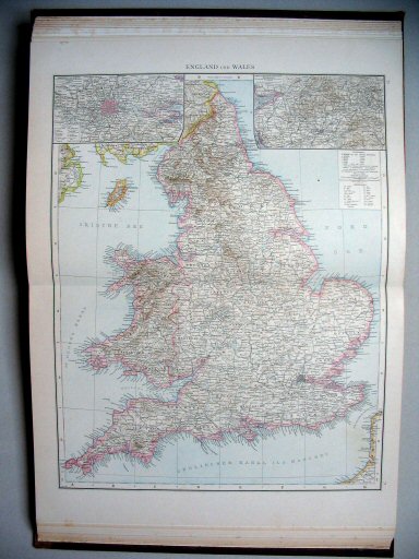 Andrees Handatlas 1887
70.71. England und Wales.