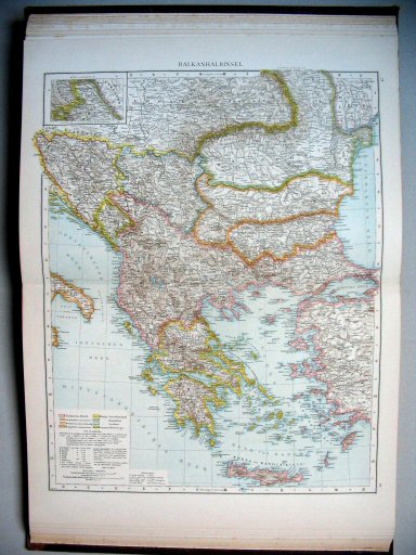Andrees Handatlas 1887
78.79. Balkanhalbinsel.