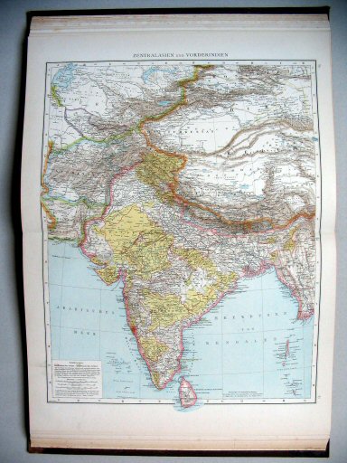 Andrees Handatlas 1887
86.87. Zentralasien und Vorderindien.
