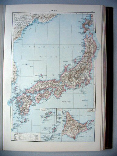 Andrees Handatlas 1887
89. Japan.