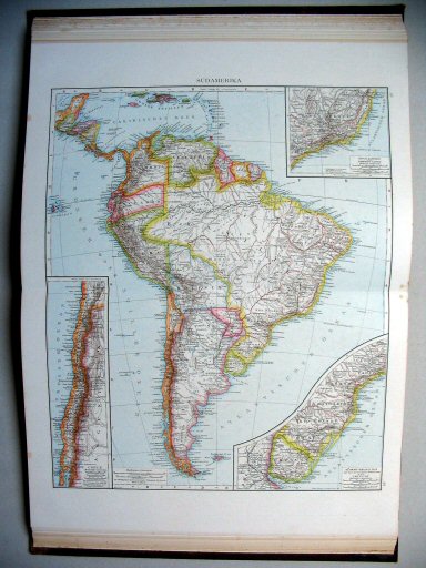 Andrees Handatlas 1887
98.99. Südamerika.