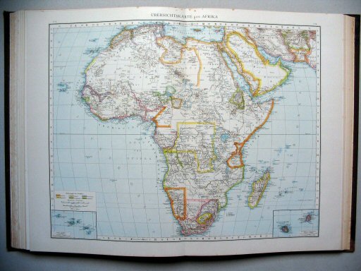 Andrees Handatlas 1887
102.103. Übersichtskarte von Afrika.