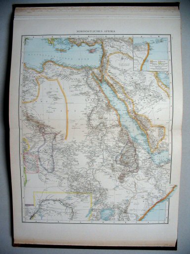 Andrees Handatlas 1887
110.111. Nordöstliches Afrika.