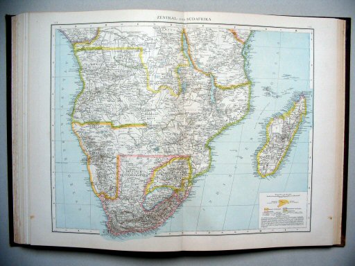 Andrees Handatlas 1887
114.115. Zentral- und Südafrika.