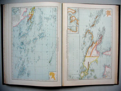 Andrees Handatlas 1887
116. Die Südseeinseln.
117. Neuguinea und der Bismarckarchipel.