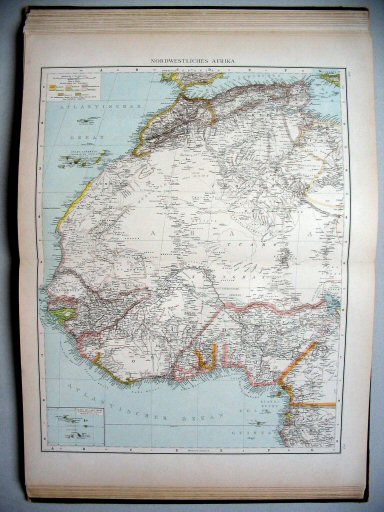 Andrees Handatlas 1890
106.107. Nordwestliches Afrika.