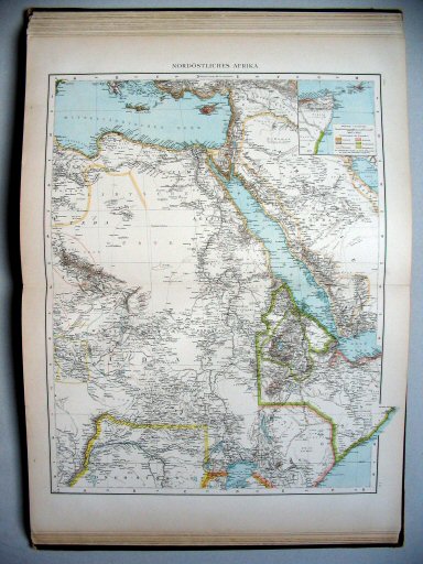 Andrees Handatlas 1890
110.111. Nordöstliches Afrika.