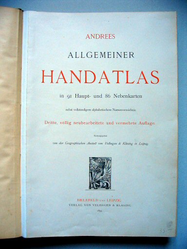 Andrees Handatlas 1893
Titelpagina / Title page