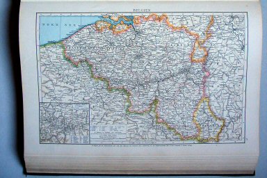 Andrees Handatlas 1893
56. Belgien
België / Belgium