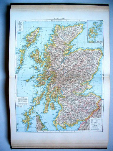 Andrees Handatlas 1893
69.70. Schottland
Schotland / Scotland