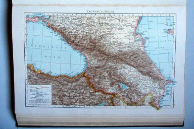 Andrees Handatlas 1893
92. Kaukasusländer
Kaukasus / Caucasus