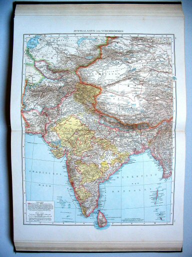 Andrees Handatlas 1893
99.100. Zentralasien und Vorderindien
Centraal-Azië en Brits-Indië / Central Asia and British India