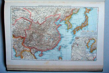 Andrees Handatlas 1893
106. Übersichtskarte von China und Japan
Overzichtskaart van China en Japan
General map of China and Japan