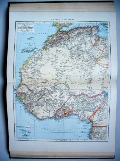 Andrees Handatlas 1893
113.114. Nordwestliches Afrika
Noordwest-Afrika / Northwest Africa