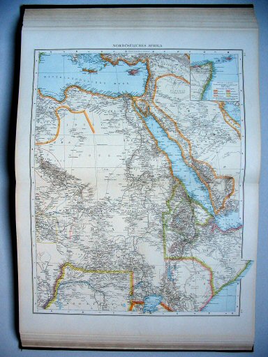 Andrees Handatlas 1893
115.116. Nordöstliches Afrika
Noordoost-Afrika / Northeast Africa